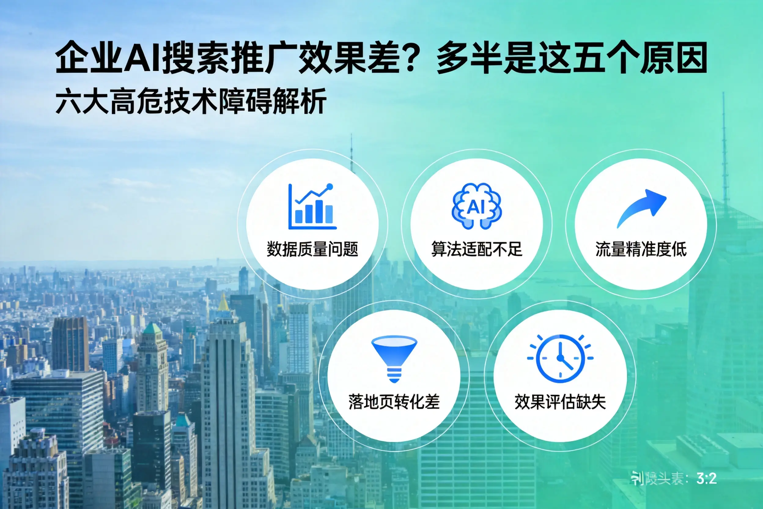 兴城企业AI搜索推广效果差?多半是这五个原因